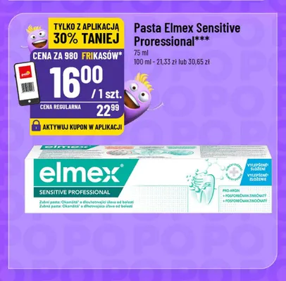 Pasta do zębów Elmex Sensitive Professional promocja w POLOmarket