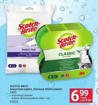 Gąbka, zmywak Scotch-Brite promocja w Selgros