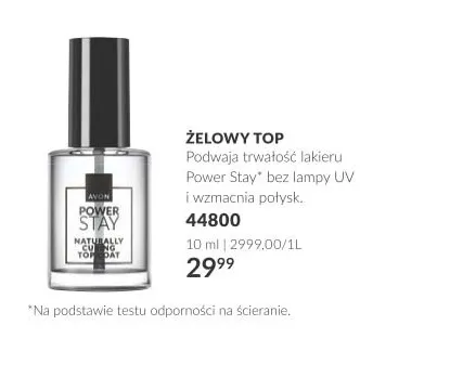 Żelowy top Avon promocja w AVON