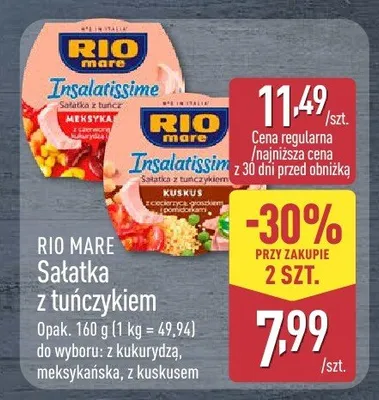 Sałatka z kuskusem promocja w Aldi
