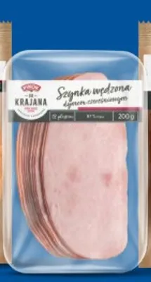 Szynka wędzona Pikok od Krajana promocja w Lidl