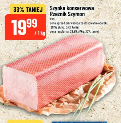 Szynka konserwowa Rzeźnik Szymon promocja w POLOmarket