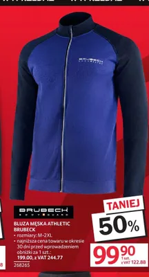 Bluza męska athletic Brubeck promocja w Selgros