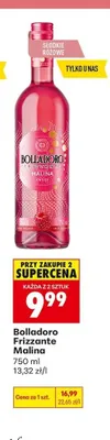 Wino Bolladoro Frizzante Malina promocja w Biedronka