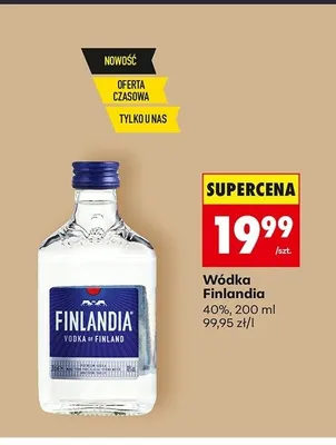Wódka Finlandia promocja w Biedronka