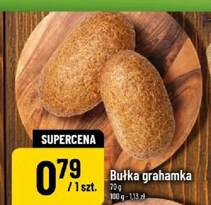 Bułka grahamka promocja w POLOmarket