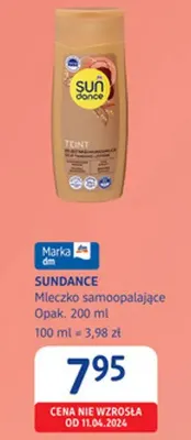 Mleczko samoopalające promocja w Drogerie DM