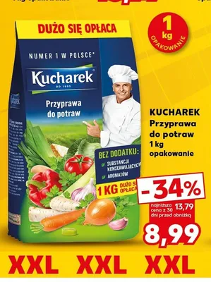 Przyprawa do potraw Kucharek promocja w Kaufland