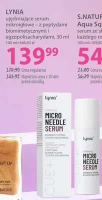Ujędrniające serum mikroigłowe z peptydami biomimetycznymi i egzopolisacharydami promocja w Hebe