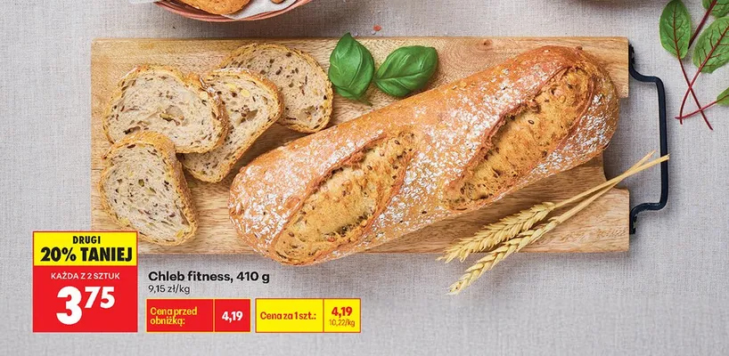 Chleb fitness promocja w Biedronka