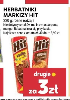 Herbatniki Markizy Hit promocja w Stokrotka