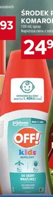 Środek przeciw komarom Off! Kids promocja w Stokrotka
