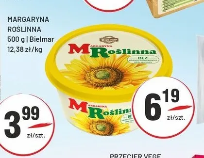 Margaryna Roślinna Bielmar promocja w Sedal