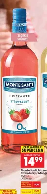 Frizzante Strawberry 0% promocja w Biedronka