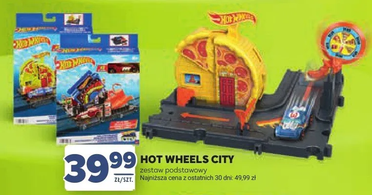 Zestaw podstawowy Hot Wheels City promocja w Stokrotka