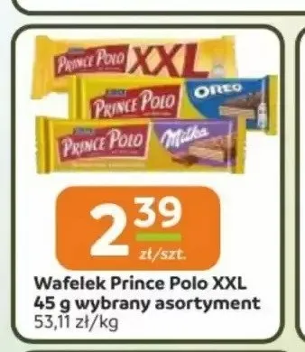 Wafelek Prince Polo XXL 45g promocja w Gama