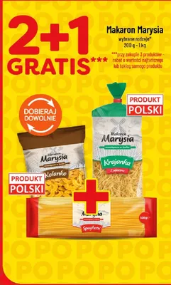 Makaron Marysia promocja w POLOmarket