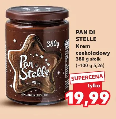 Krem czekoladowy Pan di Stelle promocja w Kaufland