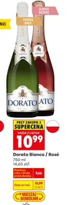 Wino musujące Bianco promocja w Biedronka