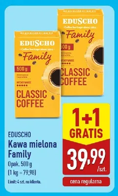Kawa mielona Family promocja w Aldi