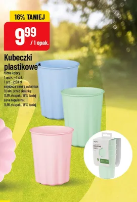 Kubeczki plastikowe PartyPal promocja w POLOmarket