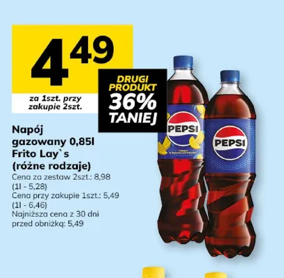 Napój gazowany Pepsi promocja w Hitpol