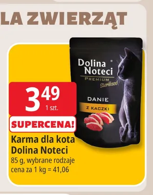 Karma dla kota Dolina Noteci Premium promocja w Leclerc