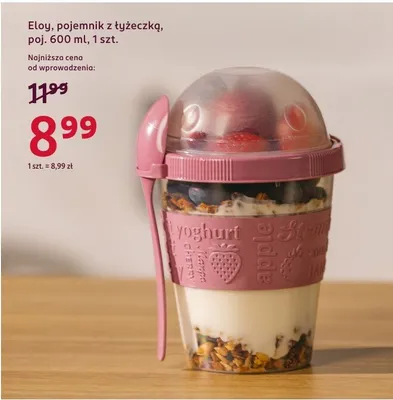 Pojemnik z łyżeczką promocja w Rossmann