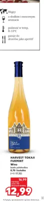 Wino białe półsłodkie Harvest Tokaji Furmint promocja w Kaufland
