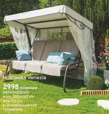 Huśtawka Venezia promocja w Castorama