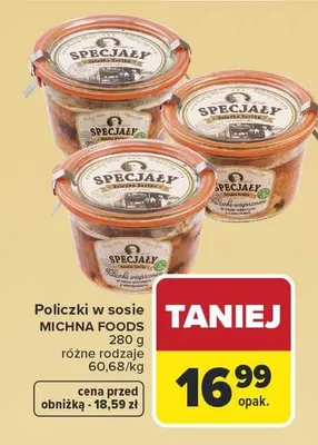 Policzki w sosie różne rodzaje promocja w Carrefour