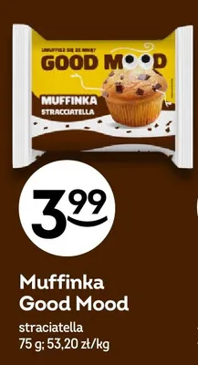 Muffinka stracciatella Good Mood promocja w Żabka