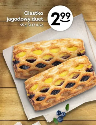 Ciastko jagodowy duet promocja w Żabka