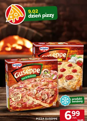 Pizza Guseppe różne rodzaje promocja w Stokrotka