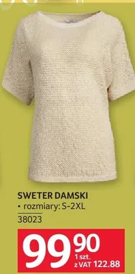 Sweter damski promocja w Selgros