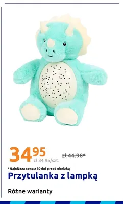 Przytulanka z lampką promocja w Action
