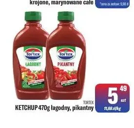 Ketchup Tortex Pikantny promocja w Tomi Markt