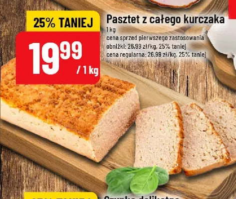 Pasztet z całego kurczaka promocja w POLOmarket