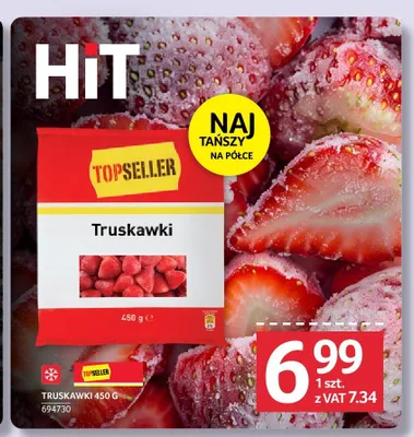 Truskawki Topseller promocja w Selgros