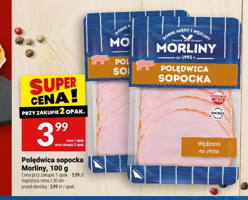 Polędwica sopocka Morliny promocja w Twój Market