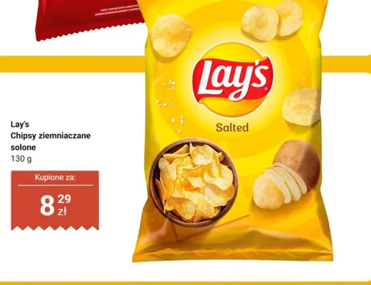 Chipsy ziemniaczane solone promocja w Biedronka