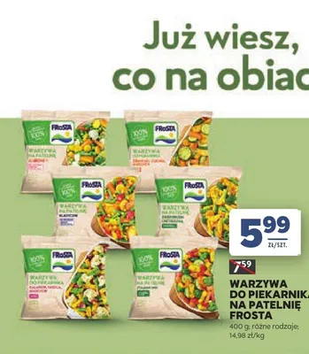 Warzywa na patelnię Frosta promocja w Stokrotka