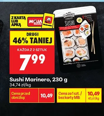 Sushi Marinero promocja w Biedronka