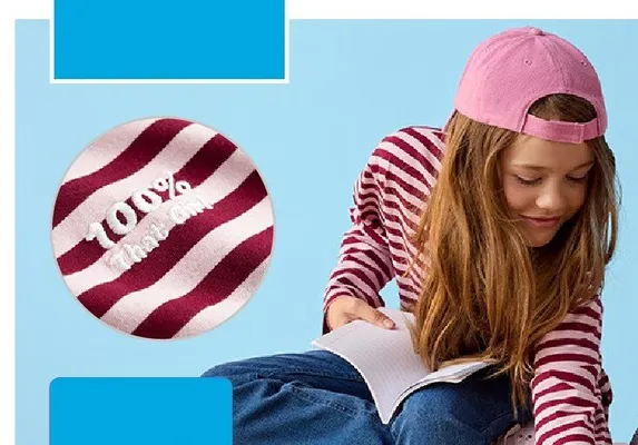 Koszulka dziewczęca 100% bawełny promocja w Pepco