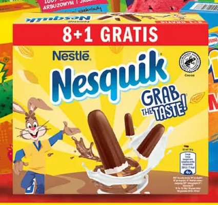 Lody Nesquik Nestlé 9-pak promocja w POLOmarket