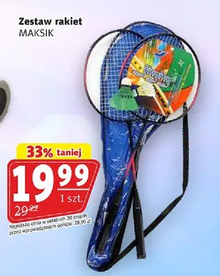 Zestaw rakiet MAKSIK promocja w Prim Market