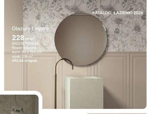 Glazura Empire flower kaszmir promocja w Castorama