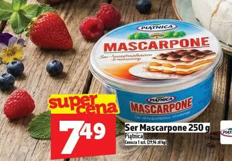Ser mascarpone promocja w TOPAZ