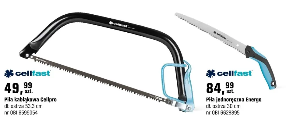 Piła kabłąkowa Cellpro dł. ostrza 53.3cm promocja w OBI