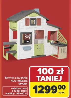 Domek z kuchnią Neo Friends Smoby promocja w Carrefour
